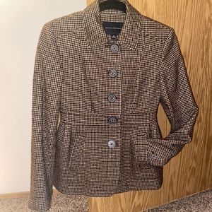 Banana Republic blazer. Size 0. Different browns.